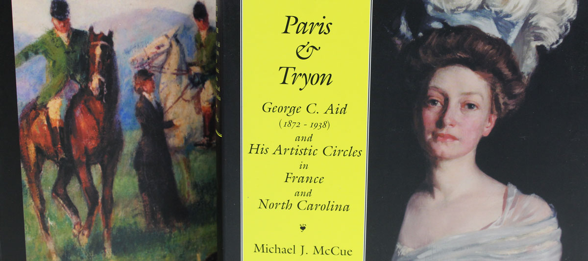 Paris and Tryon cropped shot of front and back of book